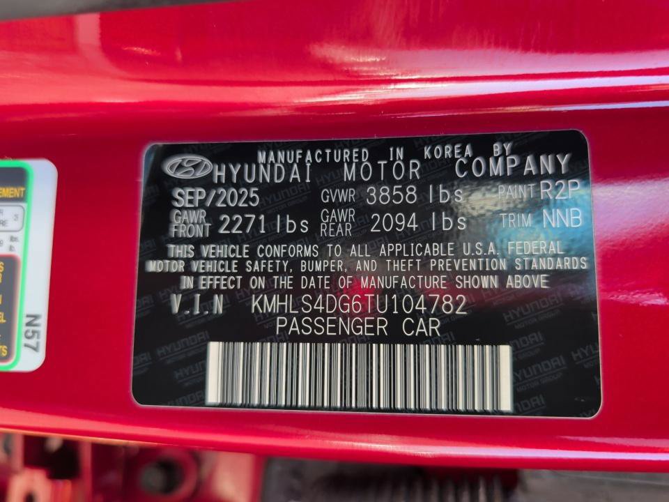 Certified 2026 Hyundai Elantra SEL Sport Premium FWD image 35