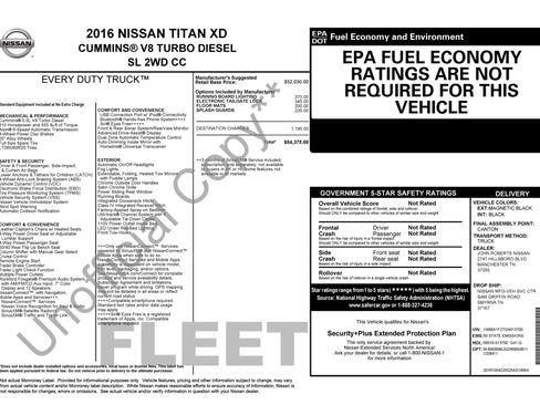 Used 2016 Nissan Titan SL RWD image 4