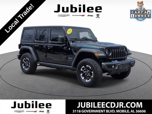 Used 2024 Jeep Wrangler Unlimited Rubicon 4xe AWD/4WD image 1