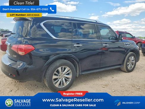 Used 2017 INFINITI QX80 4WD image 4