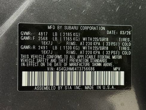 New 2026 Subaru Crosstrek 2.5i Limited image 32