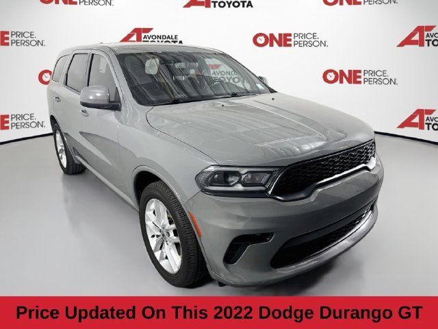 Used 2022 Dodge Durango GT w/ Trailer Tow Group IV AWD/4WD image 1