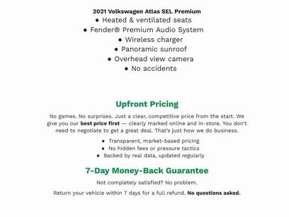 Used 2021 Volkswagen Atlas SEL Premium