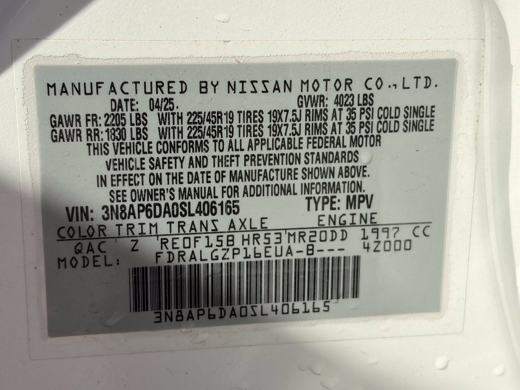 Used 2025 Nissan Kicks SR FWD image 20