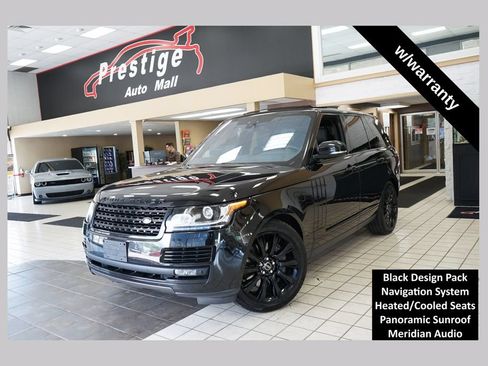 Used 2017 Land Rover Range Rover Supercharged AWD/4WD image 1