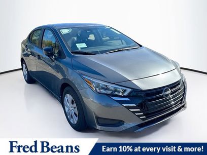 New 2025 Nissan Versa S w/ Trunk Package