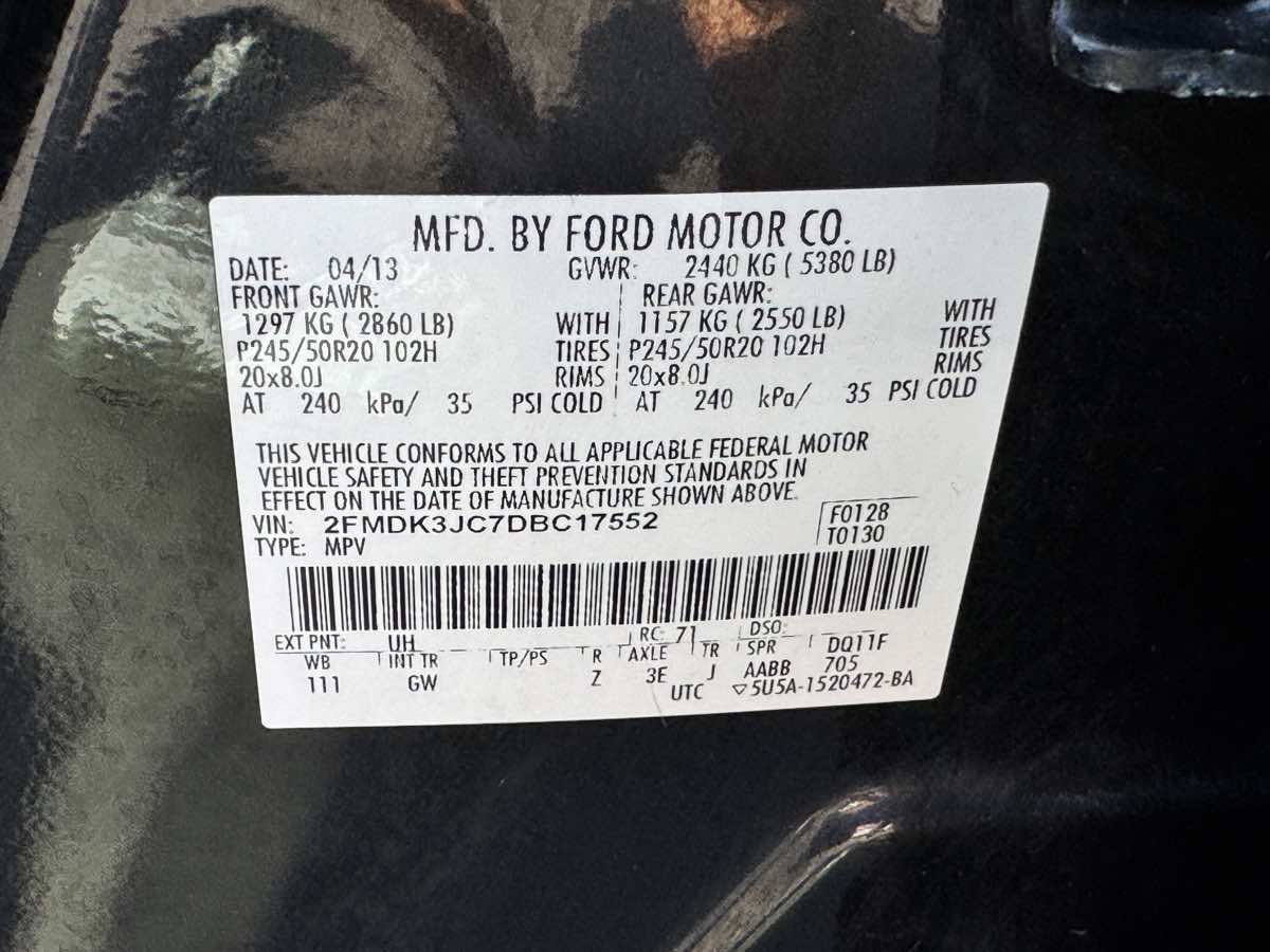 Used 2013 Ford Edge SEL FWD image 18