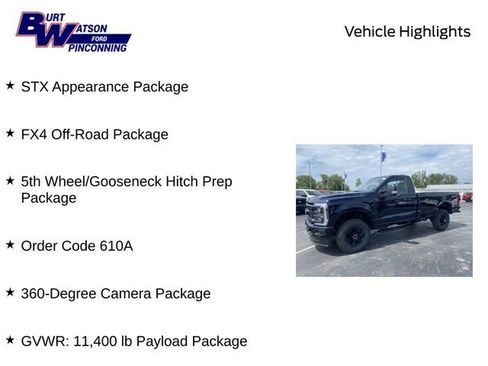 New 2025 Ford F350 XL w/ STX Appearance Package image 9