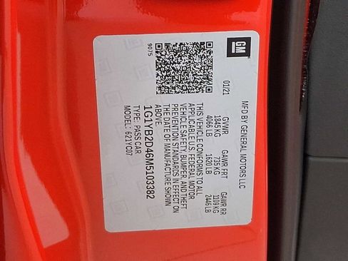 Used 2021 Chevrolet Corvette Stingray Preferred Cpe w/ Z51 Performance Package image 27