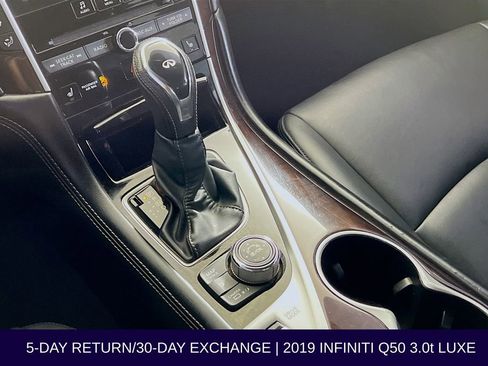 Used 2019 INFINITI Q50 Luxe w/ Essential Package (3.0T Luxe) AWD/4WD image 22