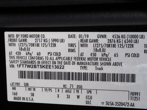 Used 2019 Ford F250 Lariat w/ Lariat Ultimate Package image 31