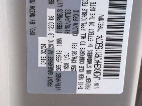 Used 2024 MAZDA CX-90 Plug-In Hybrid w/ Preferred image 37