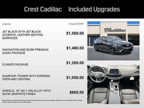 New 2025 Cadillac CT4 Sport image 5