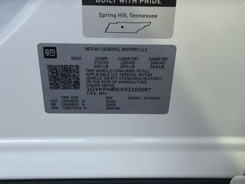 Certified 2025 Cadillac XT6 Sport w/ Platinum Package image 35