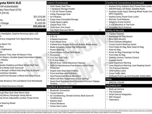 Used 2025 Toyota RAV4 XLE image 6