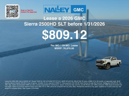 New 2026 GMC Sierra 2500 SLT w/ SLT Premium Package image 3