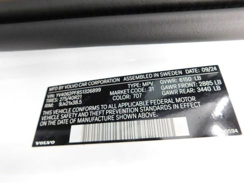 Used 2025 Volvo XC90 B6 Ultra w/ Protection Package Premier image 30