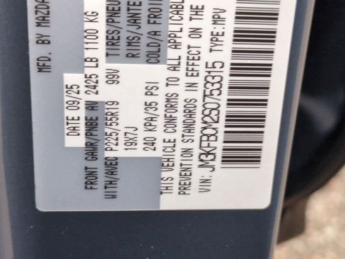 New 2025 MAZDA CX-5 Carbon Edition image 35