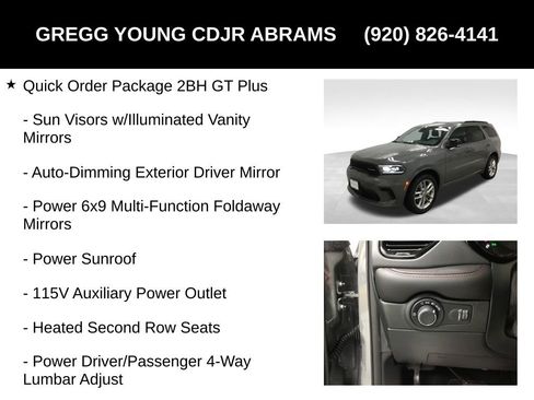 New 2026 Dodge Durango GT image 12