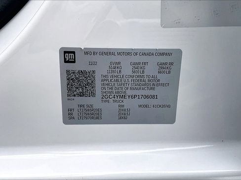 Used 2023 Chevrolet Silverado 2500 Custom w/ Custom Value Package AWD/4WD image 19