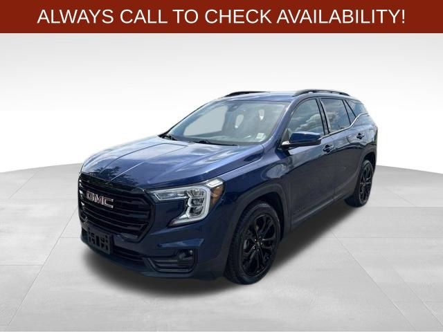 Used 2022 GMC Terrain SLT w/ Infotainment Package II FWD image 3