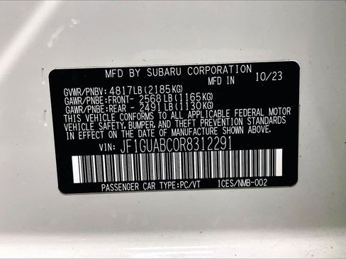 Used 2024 Subaru Impreza 2.0i image 33