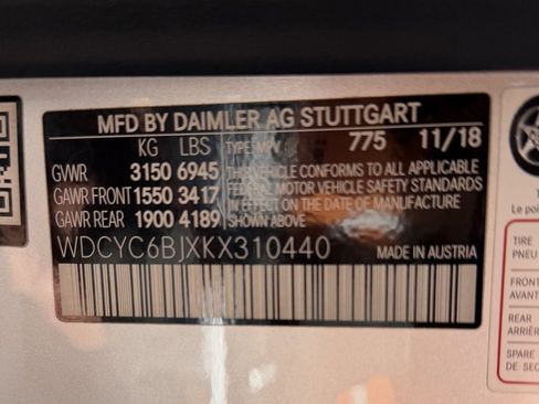 Used 2019 Mercedes-Benz G 550 w/ Seat Comfort Package image 49