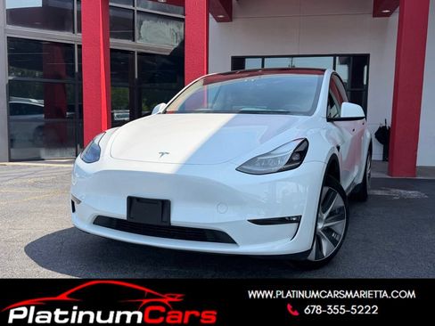 Used 2023 Tesla Model Y Long Range AWD/4WD image 1
