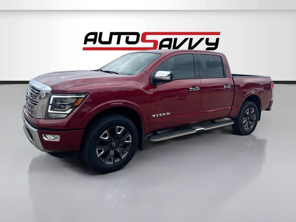 Used 2024 Nissan Titan Platinum Reserve w/ Moonroof Package AWD/4WD image 3