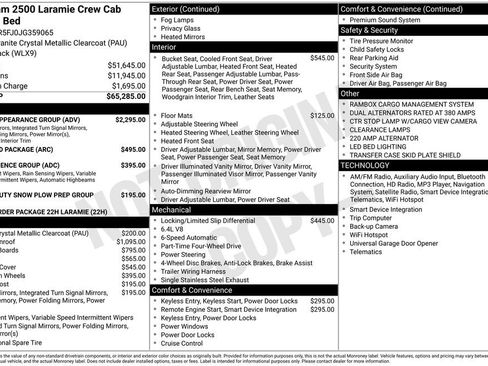 Used 2018 RAM 2500 Laramie w/ Sport Appearance Group image 9