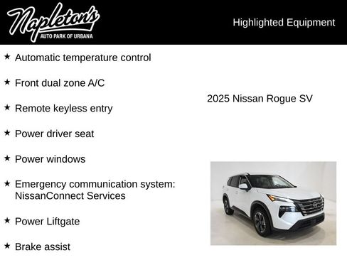 Used 2025 Nissan Rogue SV AWD/4WD image 15