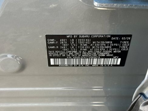 New 2026 Subaru Forester Sport w/ Sport Package AWD/4WD image 34
