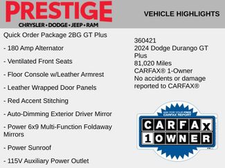 Used 2024 Dodge Durango GT RWD video 2
