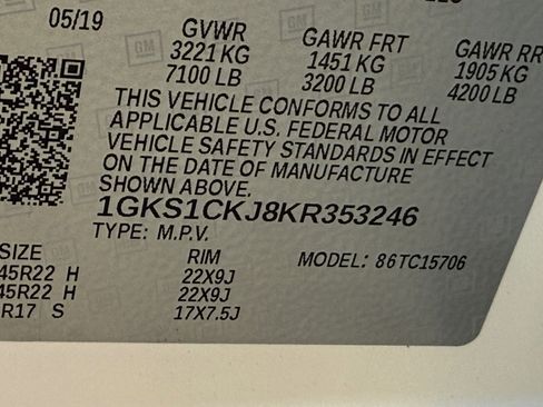 Used 2019 GMC Yukon Denali w/ Denali Ultimate Package image 34