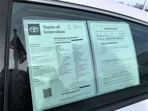 Used 2022 Honda Accord Sport image 35