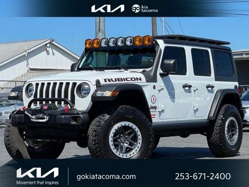 Used 2022 Jeep Wrangler Unlimited Rubicon w/ Cold Weather Group AWD/4WD image 1