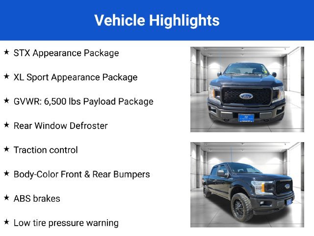 Used 2019 Ford F150 XL w/ Equipment Group 101A Mid AWD/4WD image 2