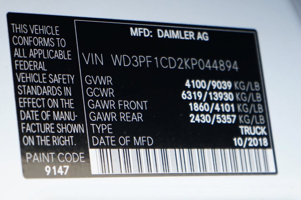 Used 2019 Mercedes-Benz Sprinter 170 Cargo image 42