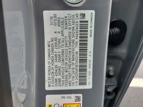 New 2026 Honda Civic Sport image 41