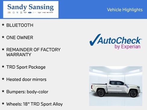 Used 2024 Toyota Tacoma TRD Sport image 7