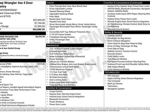 New 2025 Jeep Wrangler Unlimited Sahara AWD/4WD image 7