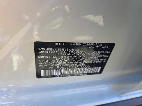 New 2026 Subaru Crosstrek 2.5i Limited AWD/4WD image 10