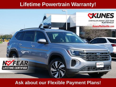 Used 2025 Volkswagen Atlas SE AWD/4WD image 1