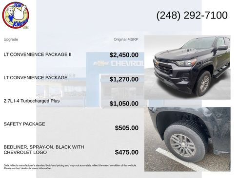Used 2023 Chevrolet Colorado LT w/ LT Convenience Package II image 5
