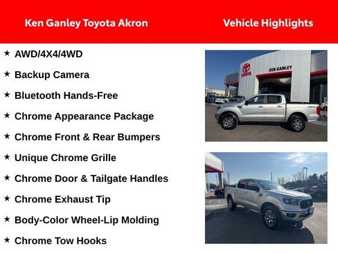 Used 2019 Ford Ranger XLT w/ Equipment Group 302A Luxury image 2