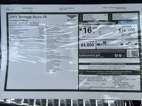 Certified 2025 Bentley Bentayga image 55