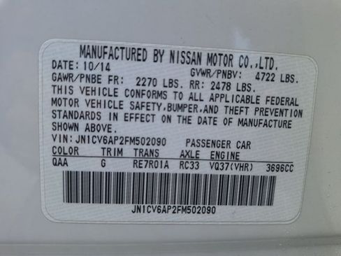 Used 2015 INFINITI Q40 w/ Navigation Package RWD image 20