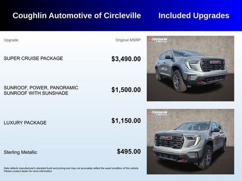 Used 2024 GMC Acadia AT4 w/ Super Cruise Package image 3
