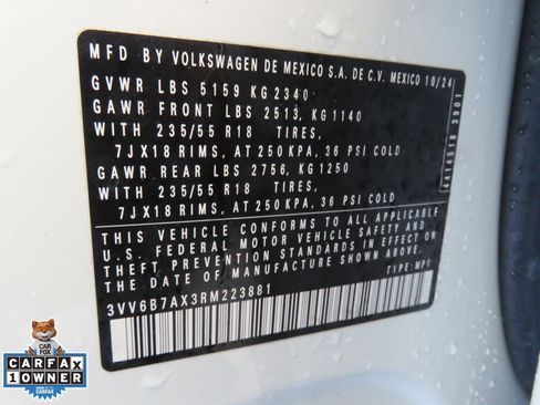 Used 2024 Volkswagen Tiguan Wolfsburg Edition image 31