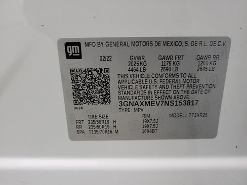 Used 2022 Chevrolet Equinox RS w/ LPO, Floor Liner Package image 33